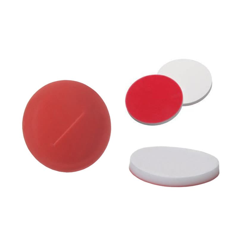 20ml headspace vialPre-slit Red PTFE/White Silicone Septa for 2ml vial