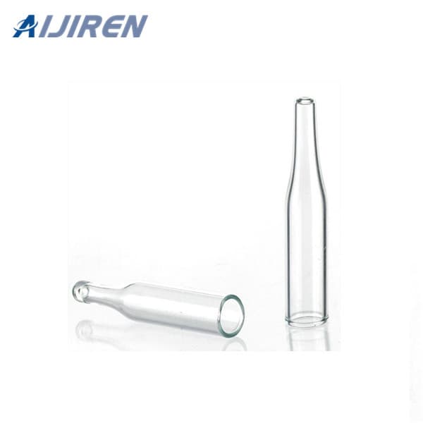 Micro-insert 150ul, flacon d'espace libre de 20ml, pour flacons à fil de chromatographie de 1.5\/2ml, 8 à 425, avec pieds en polymère