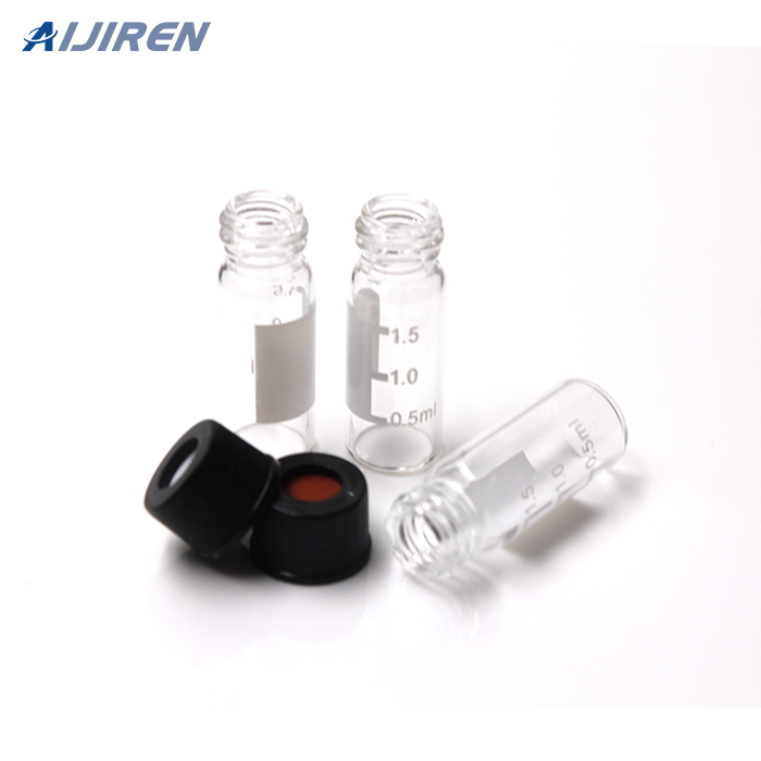 10-425 clear glass screw neck autosampler vial