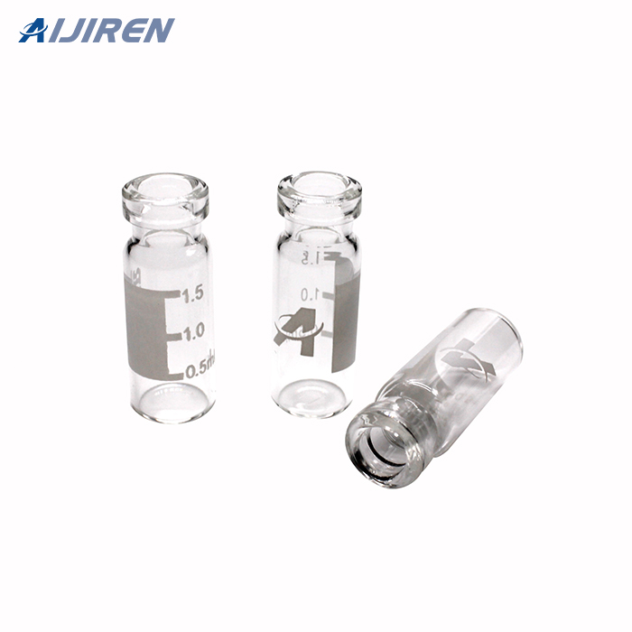 2ml clear glass crimp vials, 11mm crimp neck