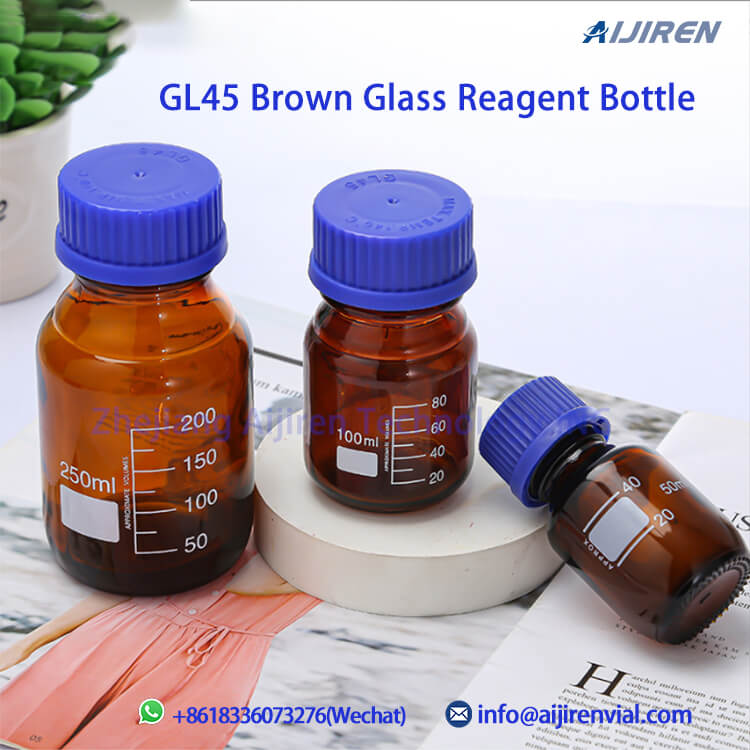 2ml autosampler vialGL45 Brown Reagent Bottle