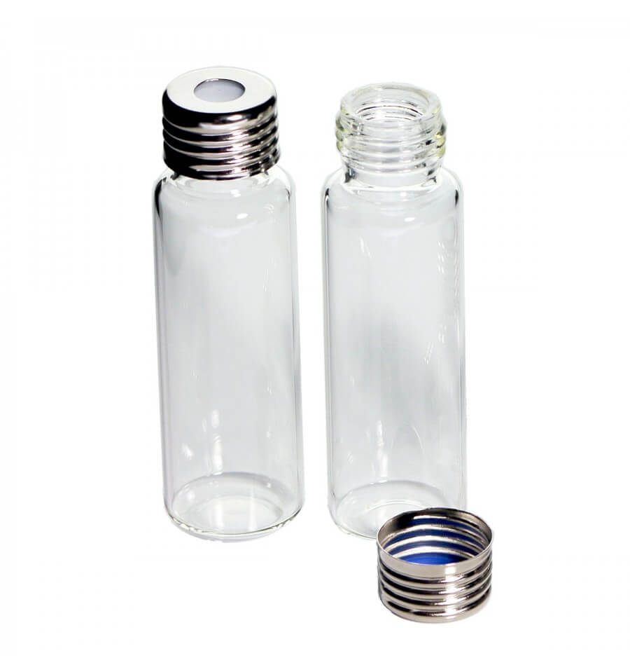 Frasco de headspace de 20ml Frasco de headspace com parafuso de 18 mm