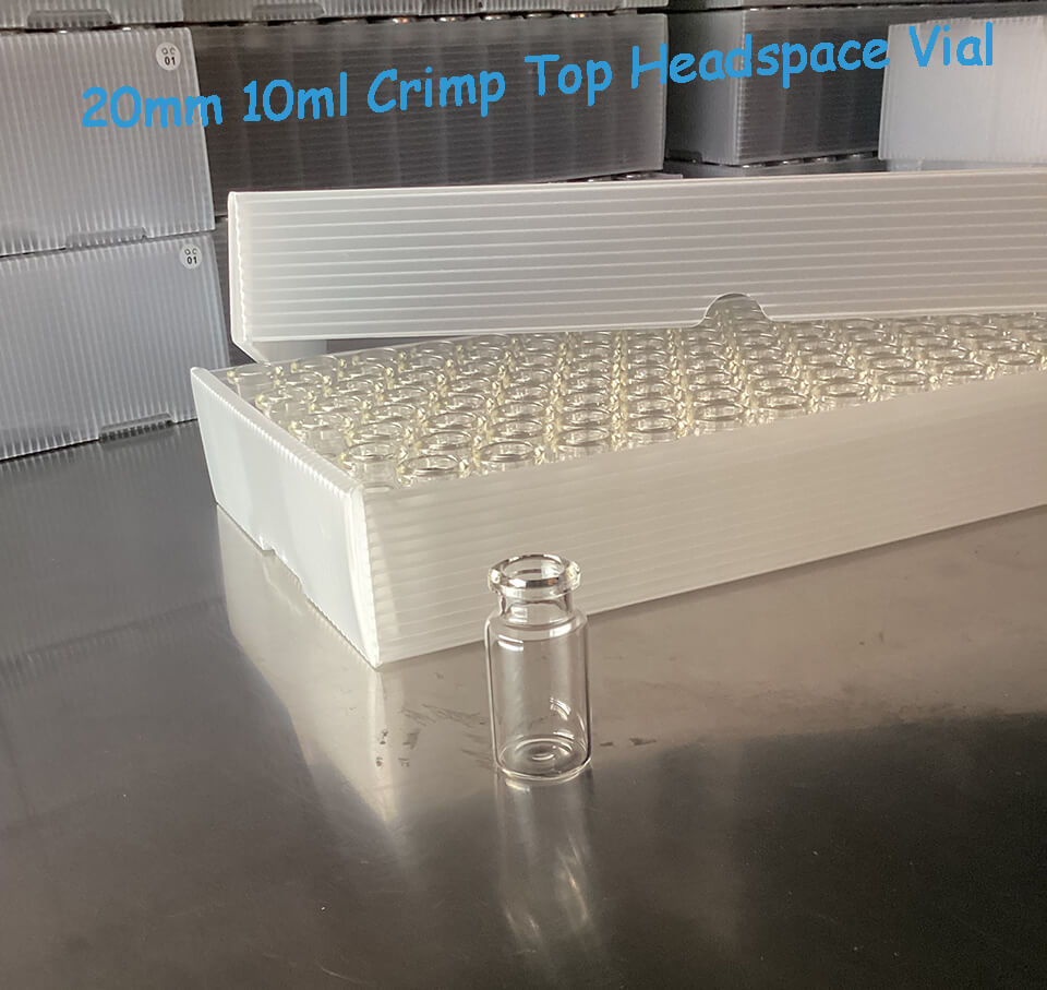 20ml headspace vial20mm 10ml Crimp Top Headspace Vial for Laboratory