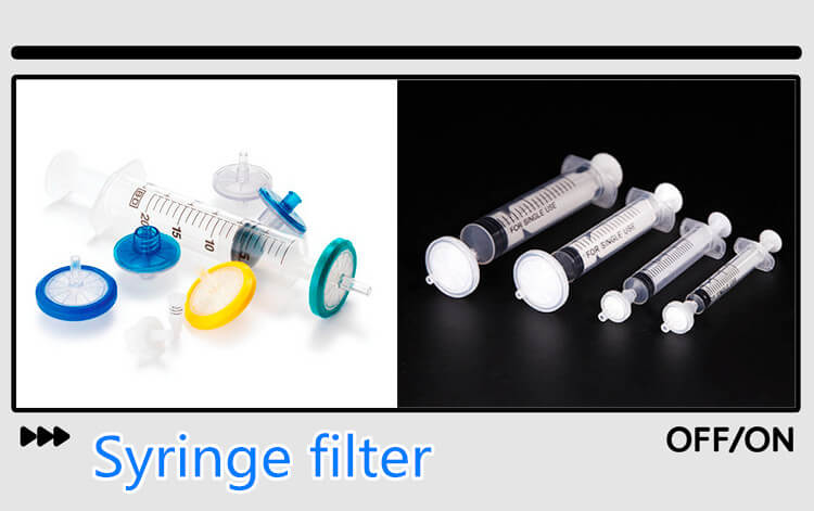 Spuitfilter Nylon voor laboratorium