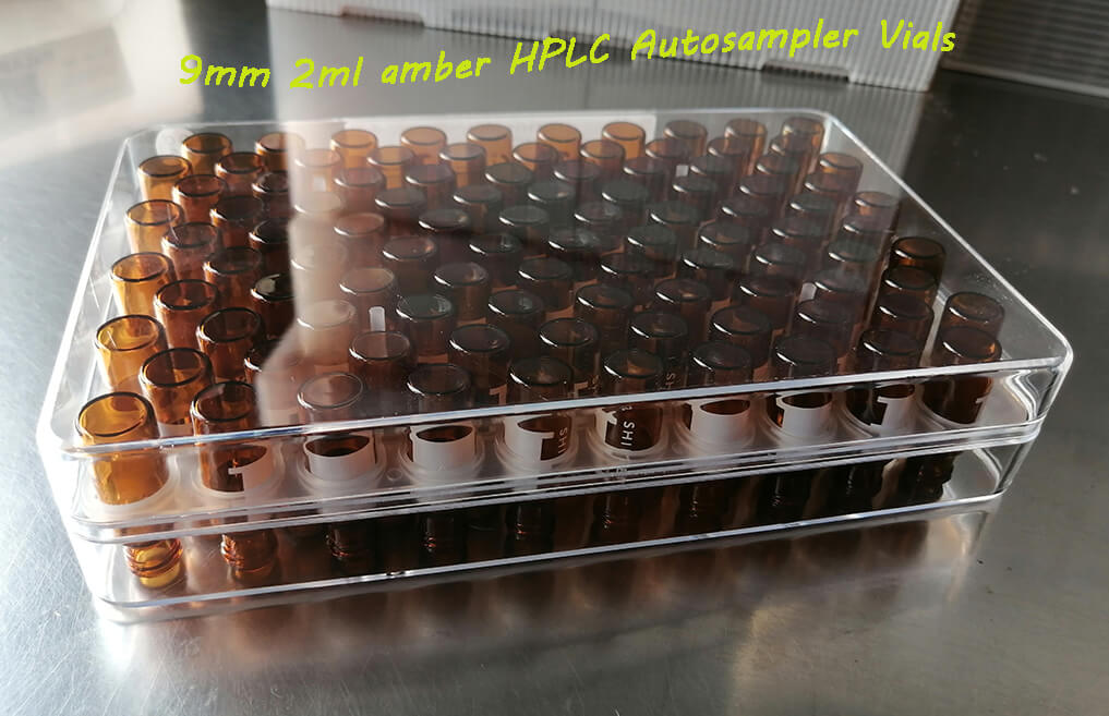 9-425 amber HPLC Autosampler Vials