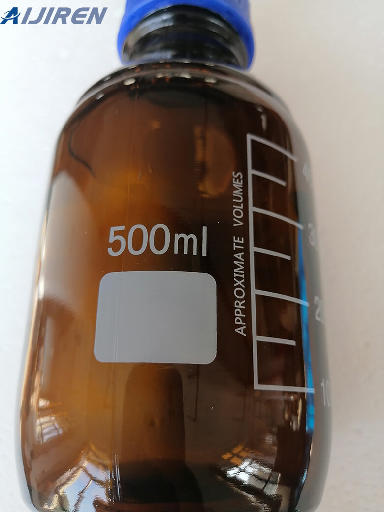500ml GL45 Amber Reagent bottle for Hot Sale