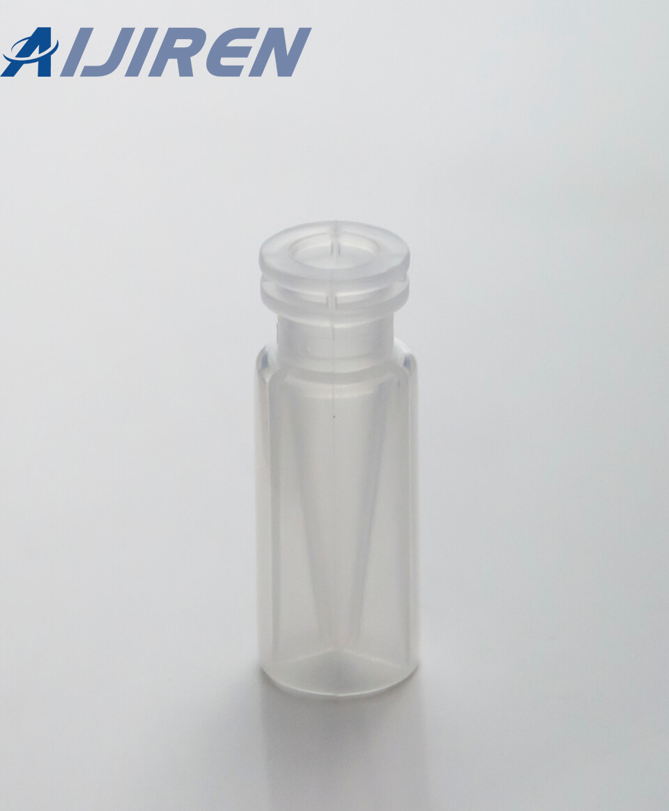 Vial con espacio de cabeza de 20 ml, tapón de PE, carcasa suave de 1 ml, vial para muestreador automático de vidrio a la venta