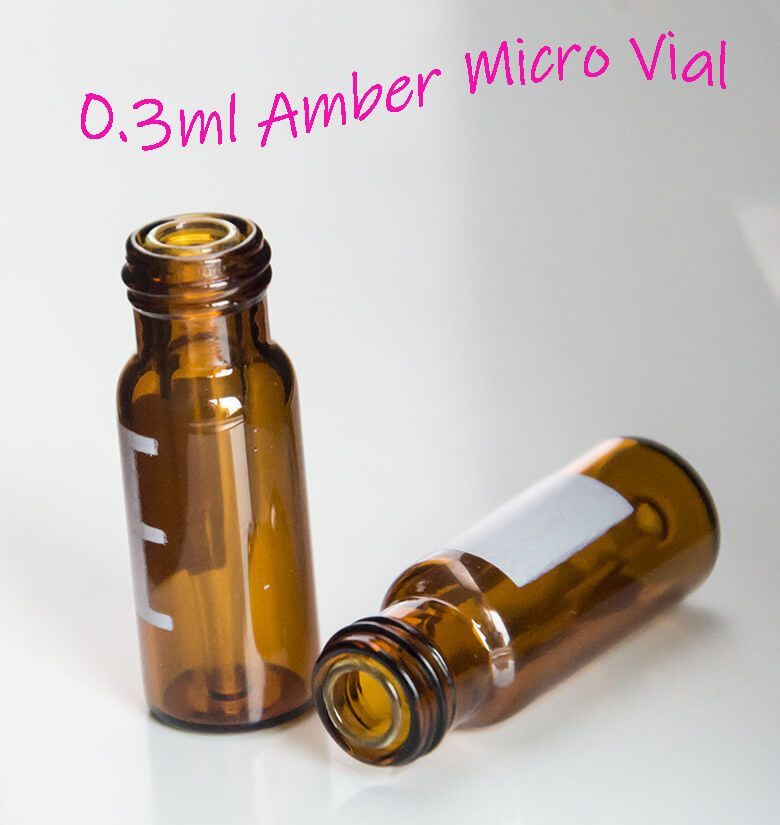0.3ml 11mm Glass Crimp Vial with Fused Insert