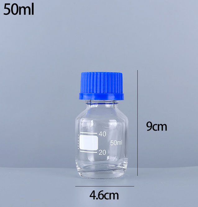 20-ml-Headspace-Fläschchen, 100-ml-Reagenzflasche aus Braunglas