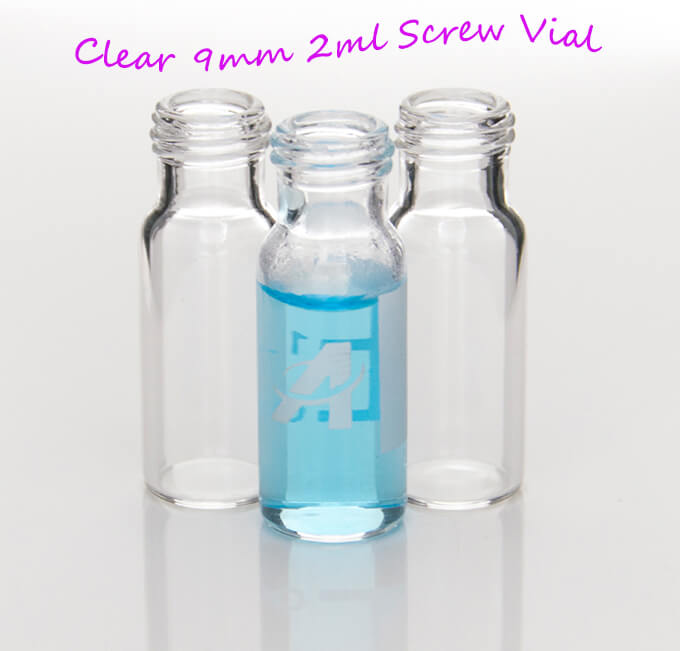 9mm 2ml clear vial