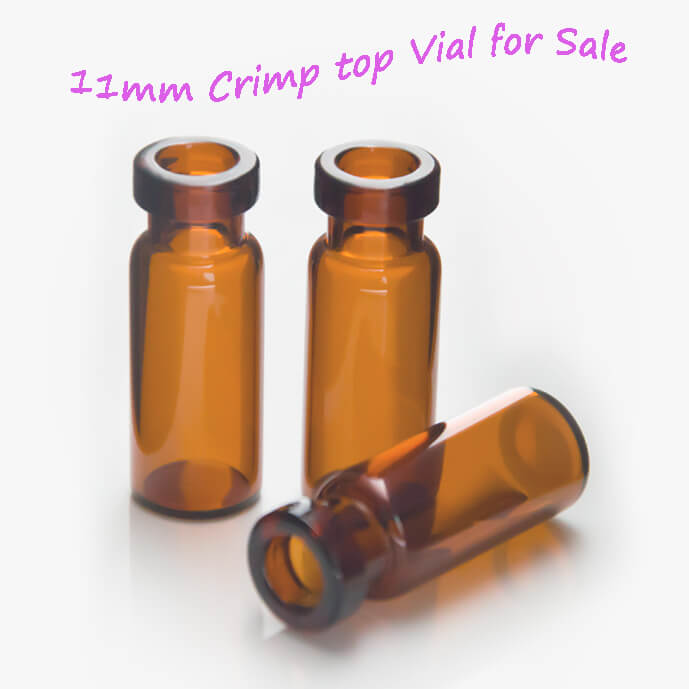 crimp top vial for sale