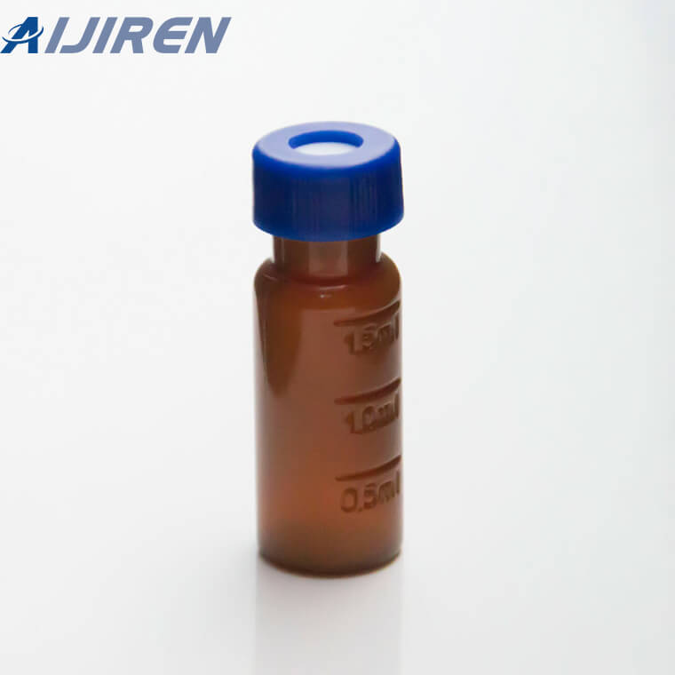 9mm Amber Screw Top Plastic Autosampler Vial for Supplier