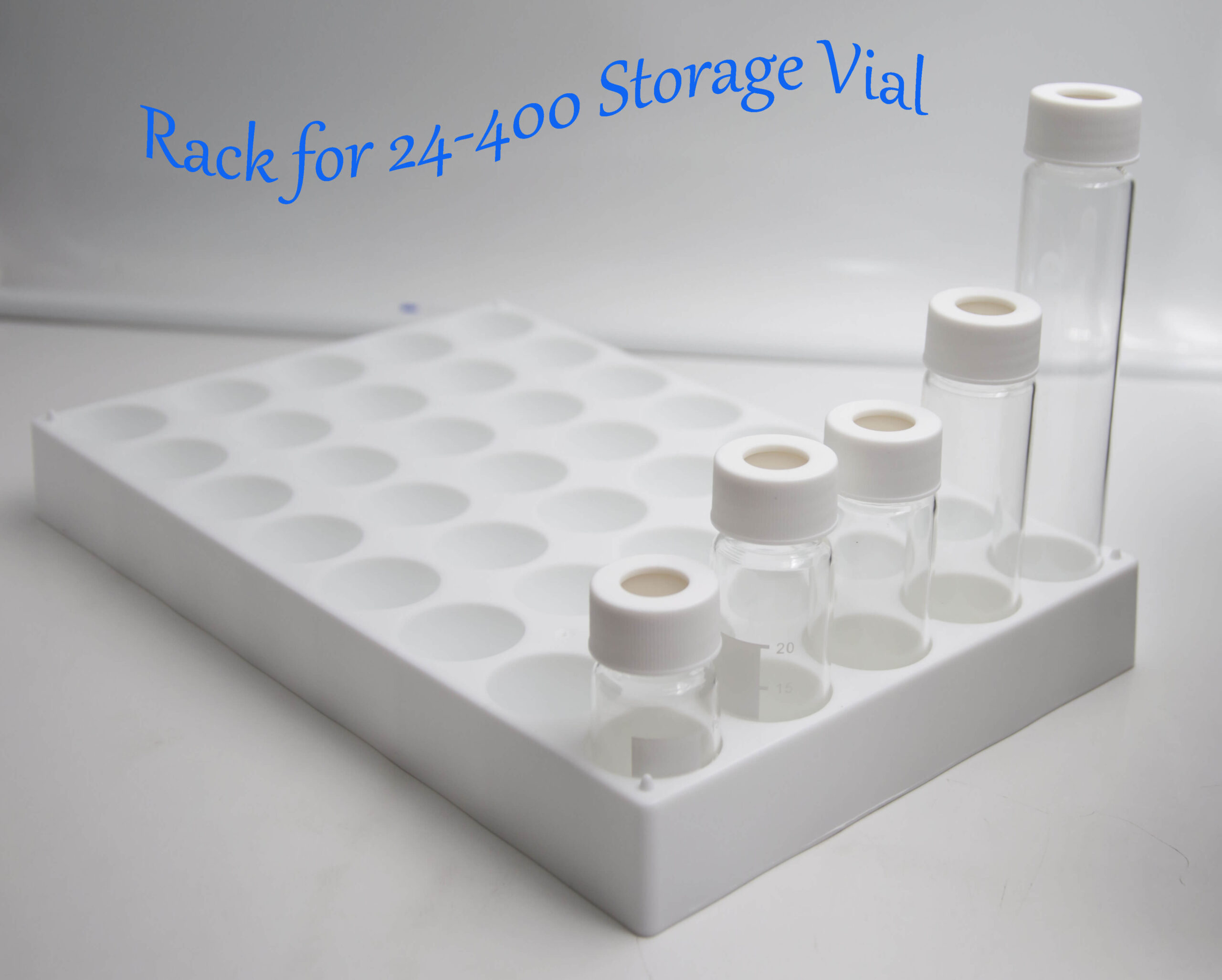 Rack for 24-400 Screw Neck Storage Vial for Sale