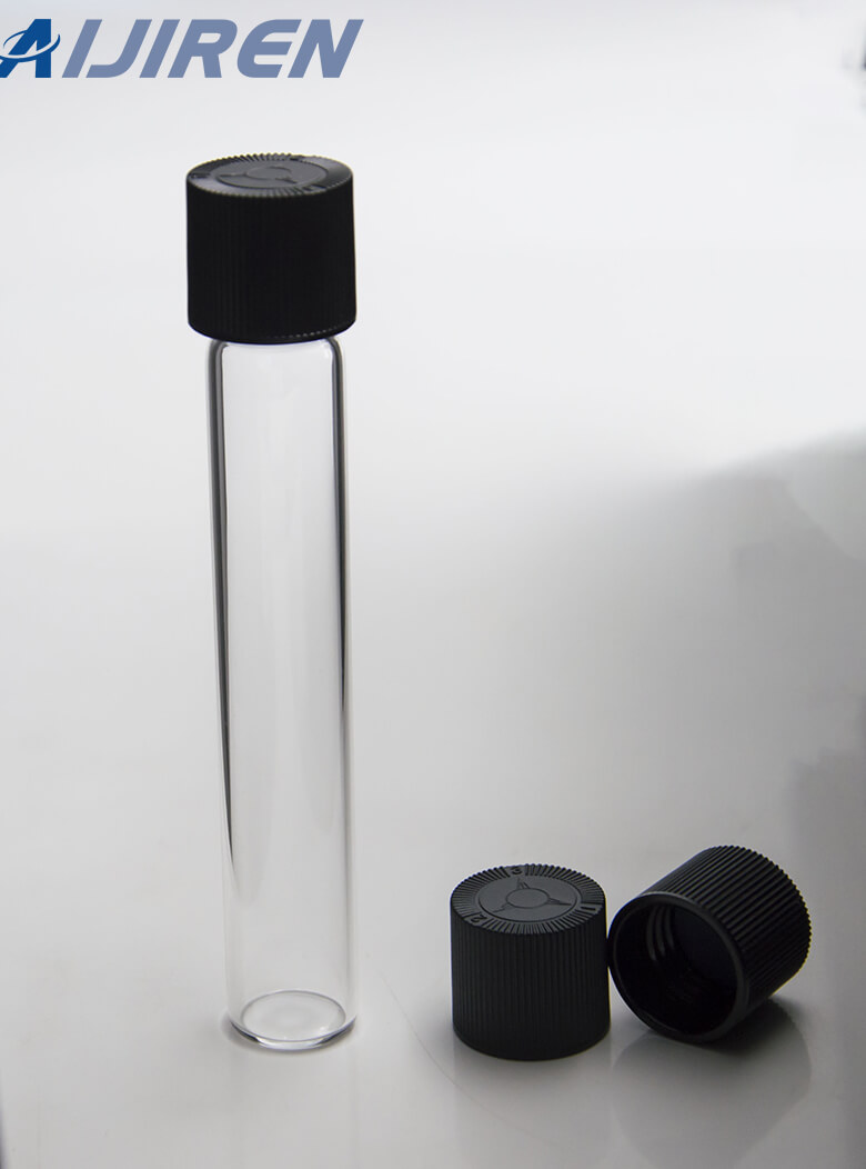 Fiala per provetta COD in vetro borosilicato da 20 ml con spazio di testa per l'analisi dell'acqua