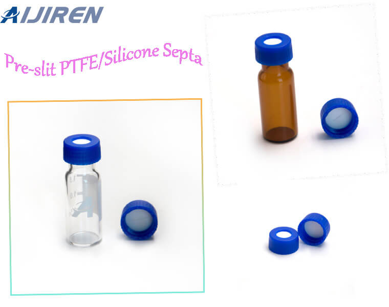 Setti in PTFE\/silicone pretagliati per HPLC per vendita all'ingrosso