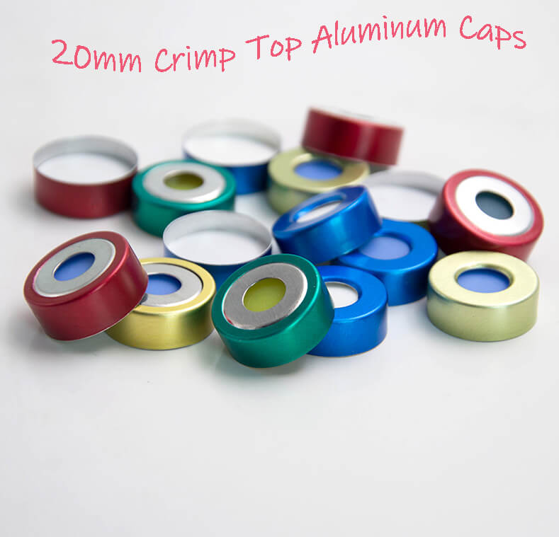 20mm Crimp Top Aluminum Caps