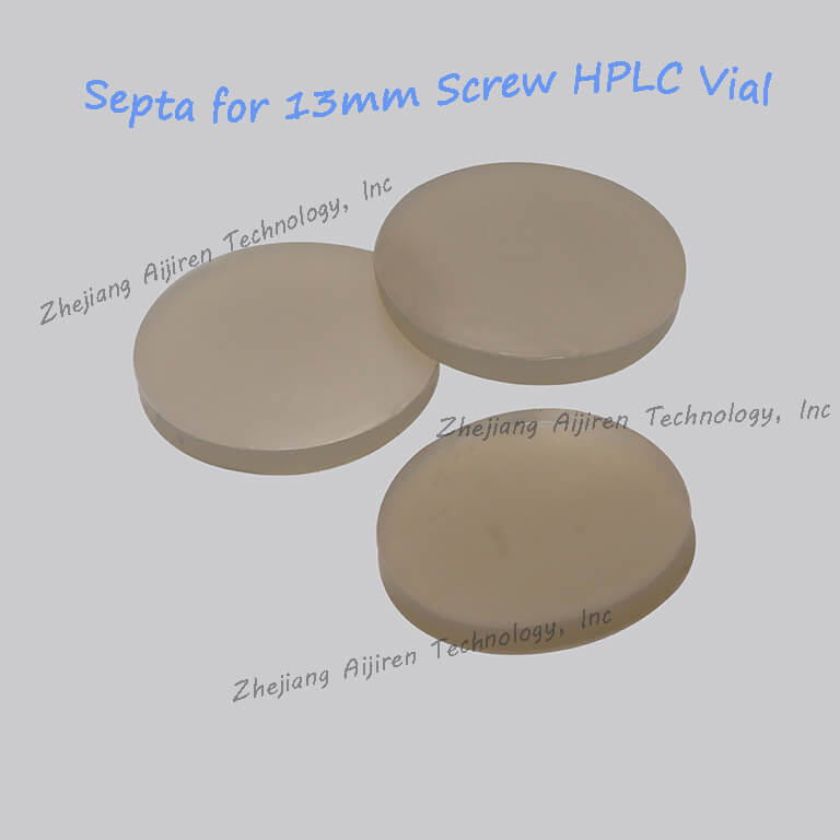 septa for 13mm HPLC vial