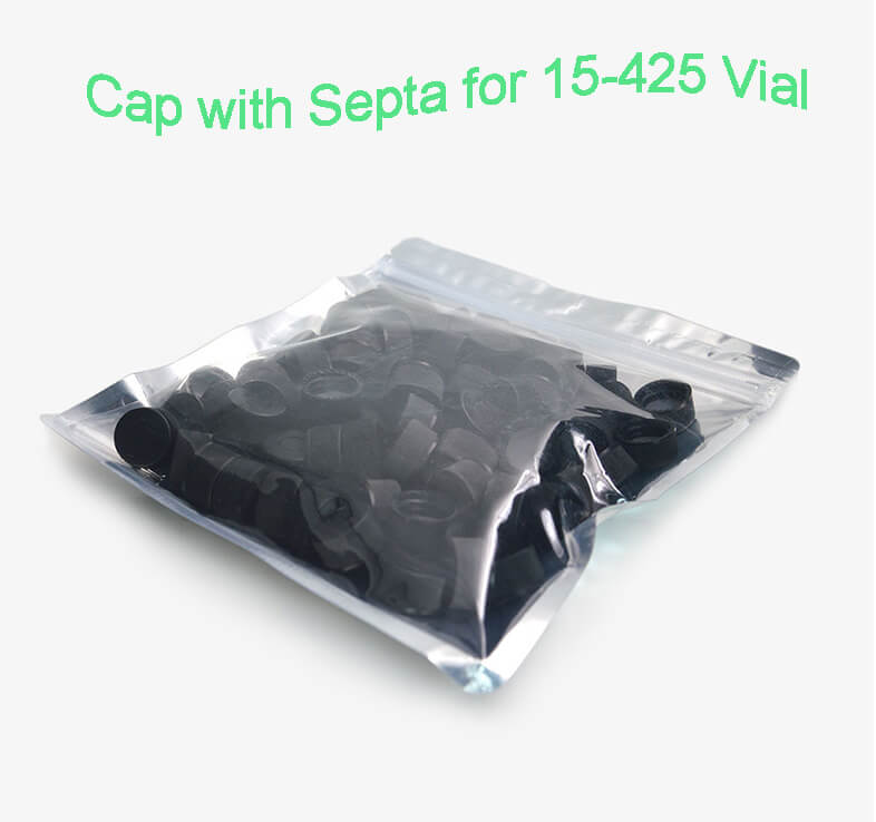 cap with septa for 15-425 vial