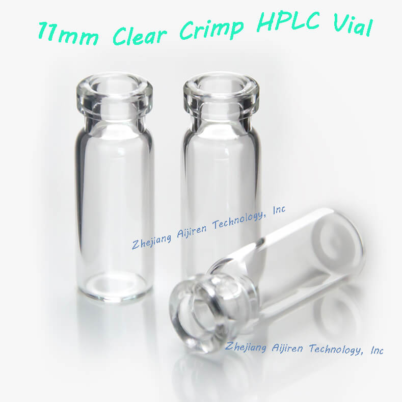 20-ml-Headspace-Fläschchen, 11-mm-Bördelverschlussfläschchen, 2 ml, für HPLC-Autosampler