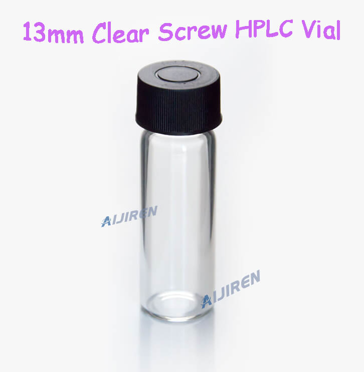 Vial de espacio de cabeza de 20 ml Vial de HPLC de tornillo transparente de 4 ml para el fabricante