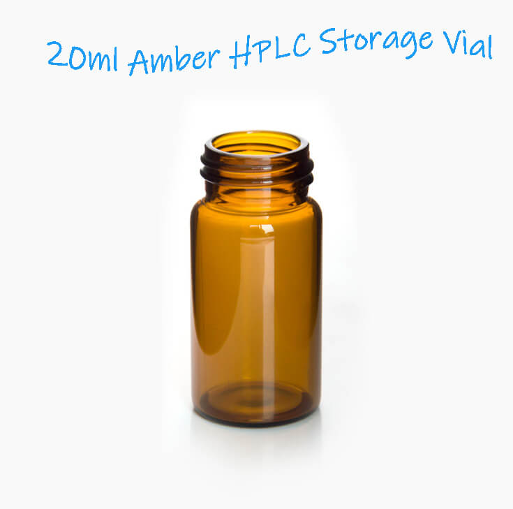 20ml amber storage vial