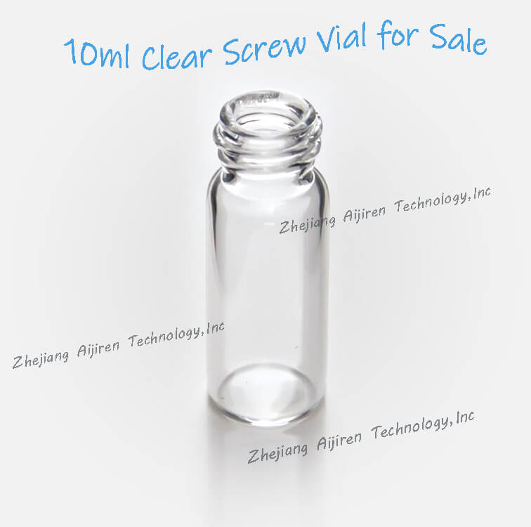 10mm 2ml clear HPLC vial