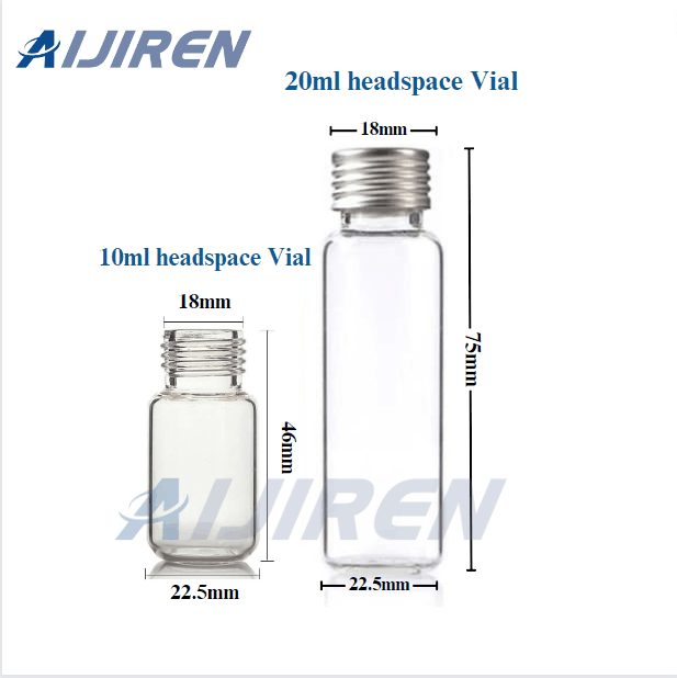 10ml 20ml GC vial size