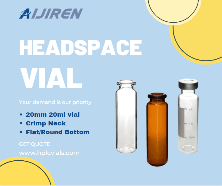 20ml headspace vial20ml Crimp Headspace Vial, ND20