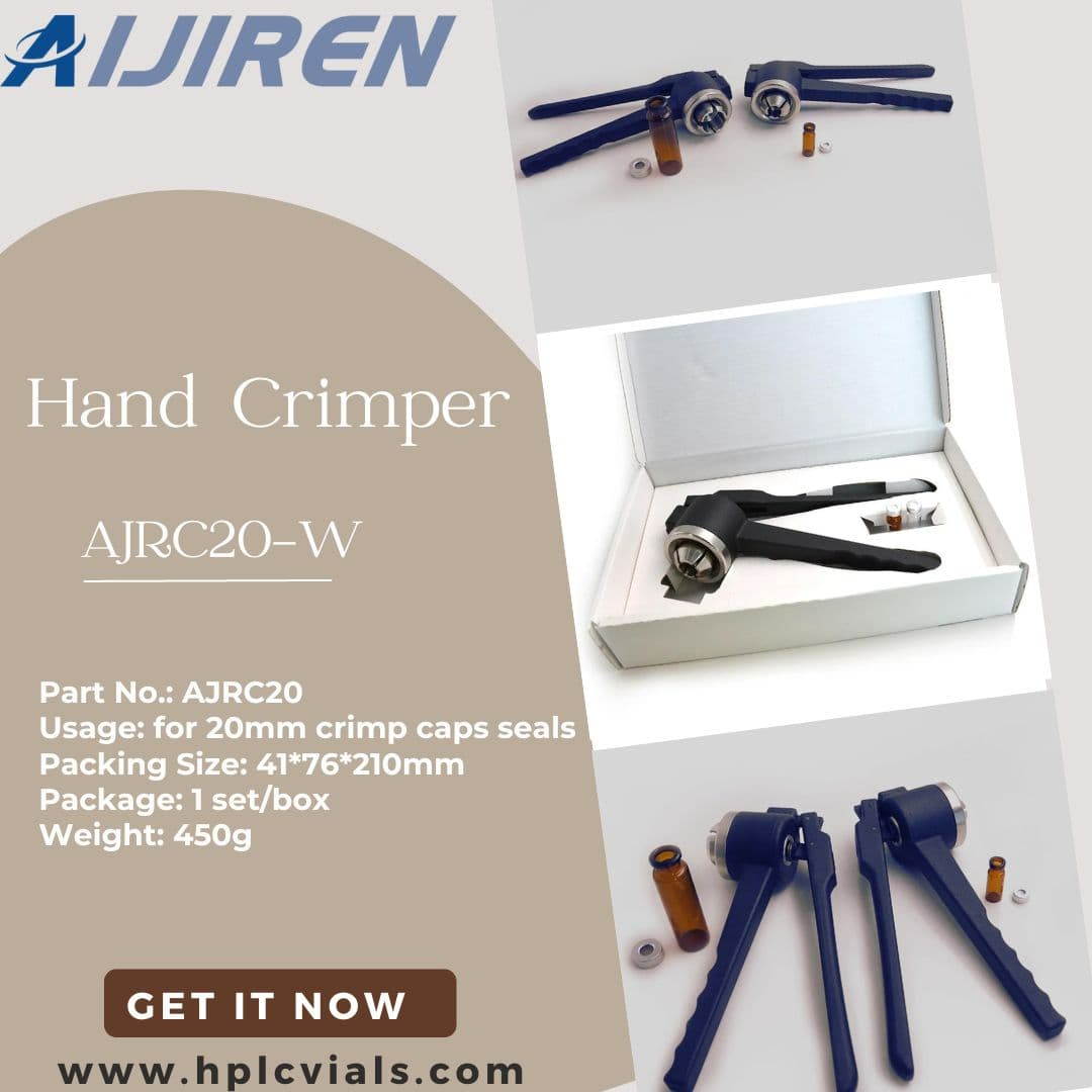 AJRC-20W  Hand Crimper for 20mm Crimp Caps seals, economical supplier