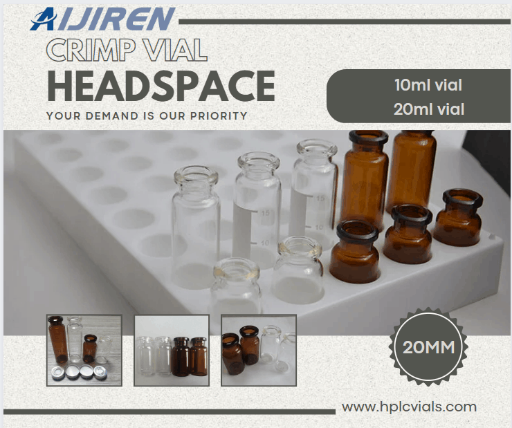 20ml headspace vialND20 6-20mL Crimp-Top Headspace Vial