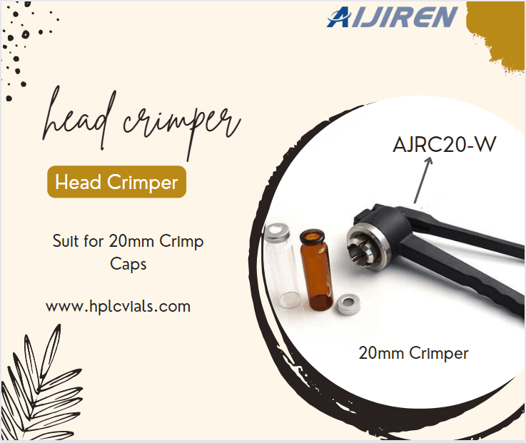 High Quality GC Manual Headspace Vial Crimper for 20mm Crimp Caps