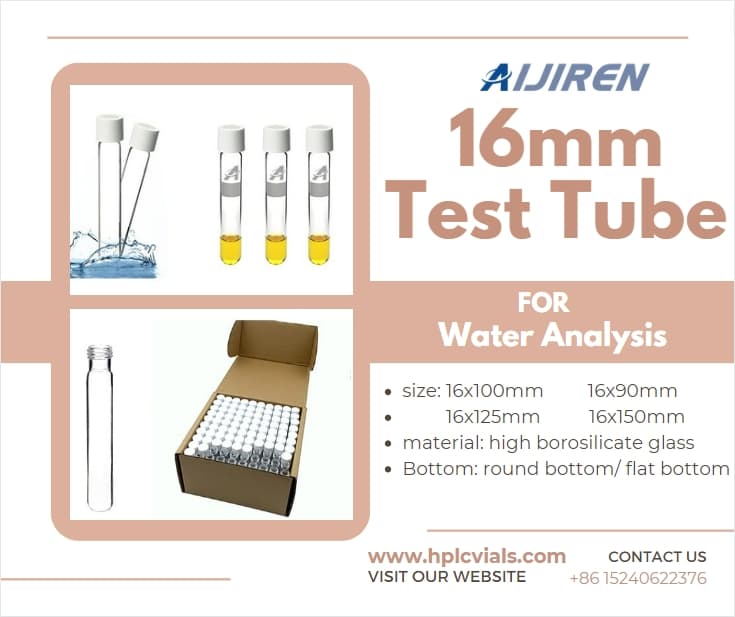 20ml headspace vial16mm COD Digestion Test Tube for Water Analysis