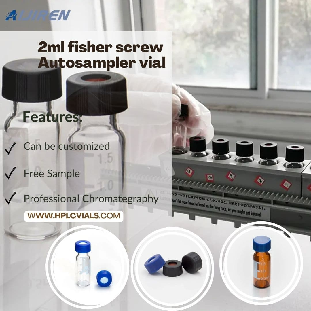 20ml headspace vialChina supplier wholesale 2ml 9mm fisher screw autosampler Type I Borosilicate Glass vial