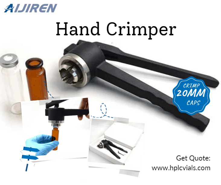 Hand Crimper 20mm Crimp Caps Seals Tool Hand Crimper