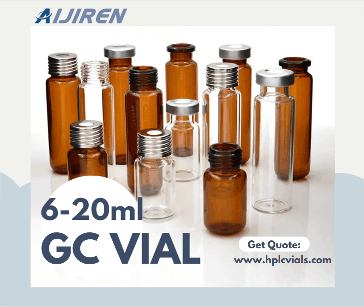 6-20ml GC Headspace Vial for Lab