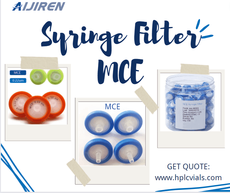 0.22um Syringe Filter MCE for Lab Use