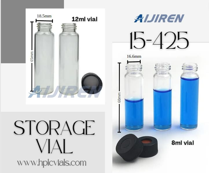 15-425 8ml 12ml Screw Sample Storage Vial