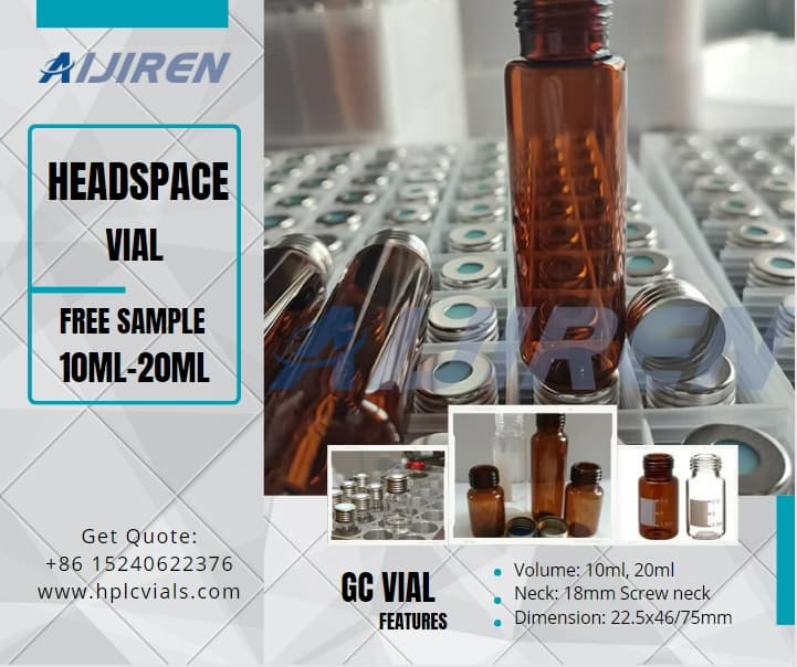 18mm 10ml 20ml Screw Headspace Vial