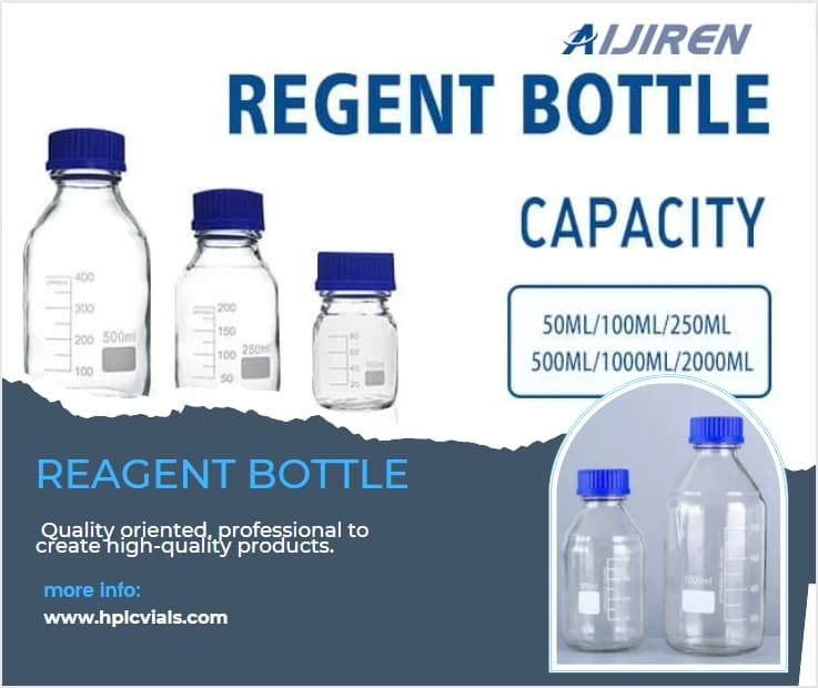 20ml headspace vial50ml-2000ml Borosilicate 3.3 Glass Reagent Bottle