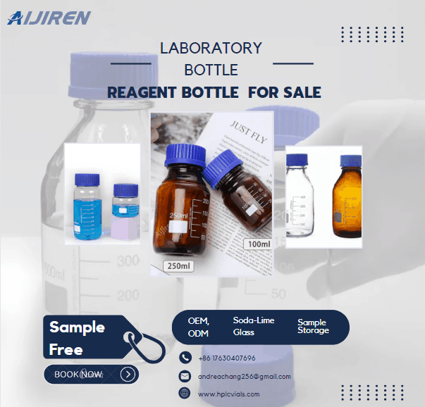 Scale Small MouthGlass lab Reagent Bottle factory in wholesale price