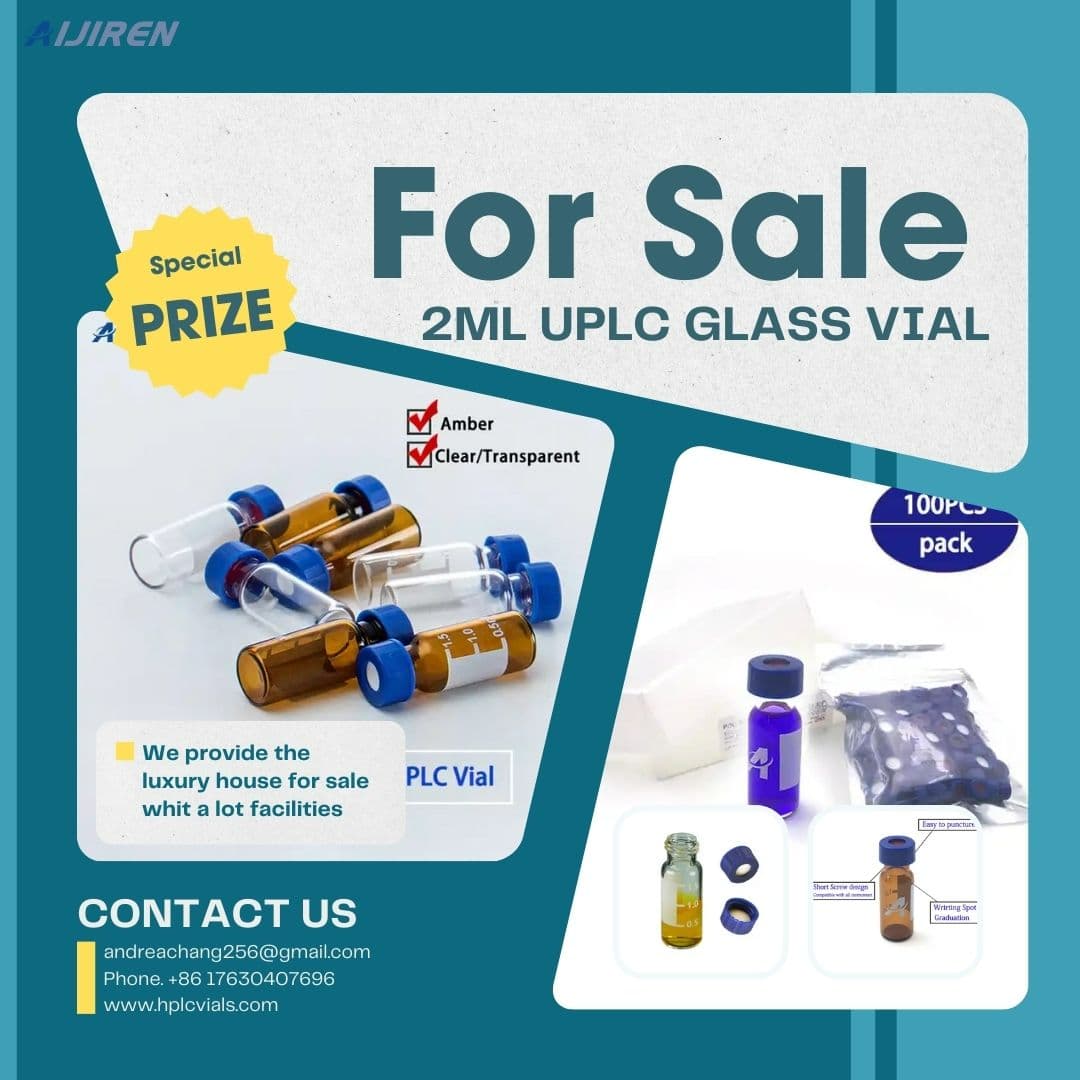 9-425 Screw Cap 2ml UPLC glass Vial Plastic Screw Cap