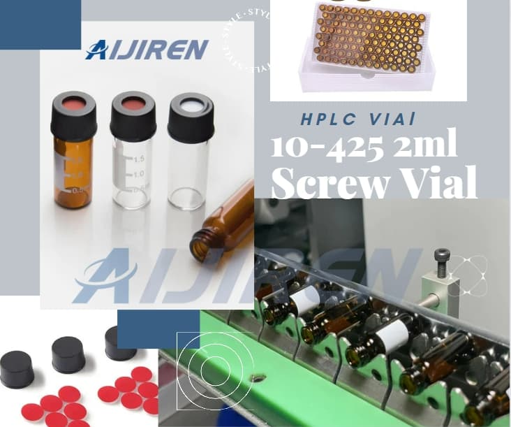 Aijiren fiala HPLC in vetro vuota all'ingrosso per il sistema Aglient