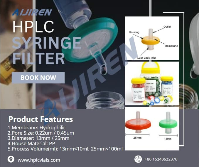 Laboratory HPLC Syringe Filter Wholesale Price