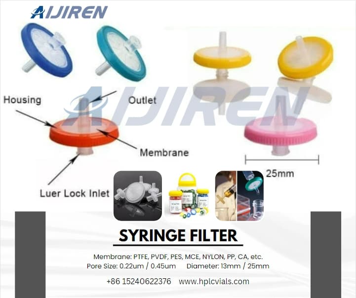 Laboratory 13mm 25mm Syringe Filter Wholesale Price