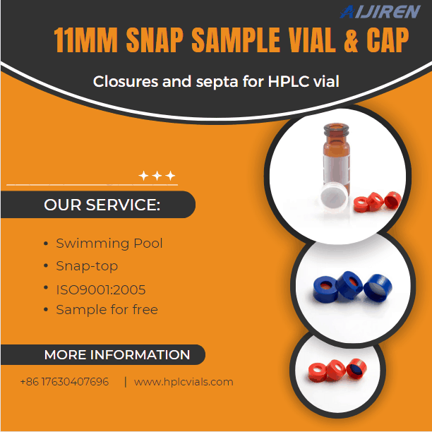 Supplier Price Seal HPLC with PTFE septa in stock