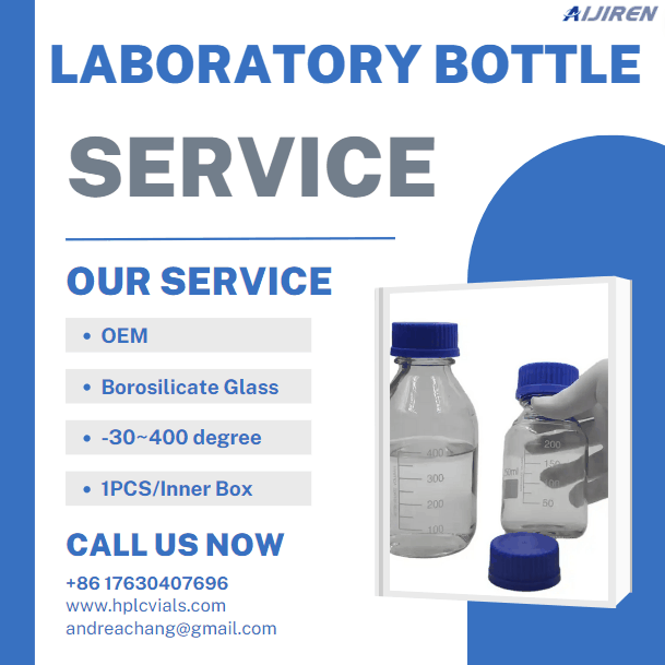 100% factory price Blue screw cap Reagent Bottle for sale