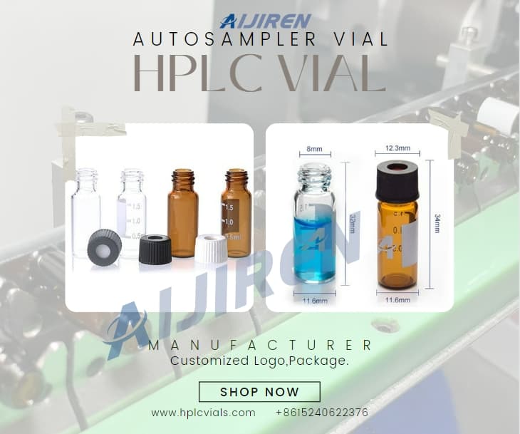 Vial de espacio de cabeza de 20 ml8-425 Vial de inyector automático HPLC de 2 ml\/1,5 ml a precio de fabricante