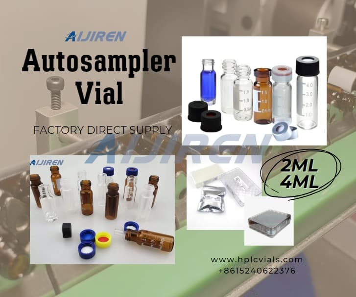 China Supply 2ml 4ml Brosilicate Glass Autosampler Vial