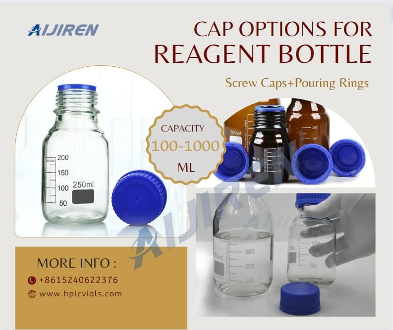 20ml headspace vialCap Options for Reagent Bottle