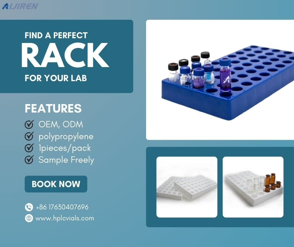 Flacon à espace libre de 20 mlSupport de flacons HPLC pour flacons d'échantillonneur automatique d'Aijren